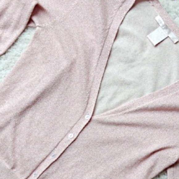 Pink Sparkly Rebecca Taylor cardigan