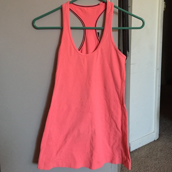 Lululemon cool Racerback size 4 electric orange