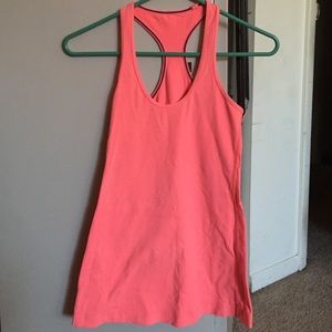 Lululemon cool Racerback size 4 electric orange