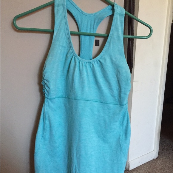 Lululemon Turbo Tank Angel Blue Size 6