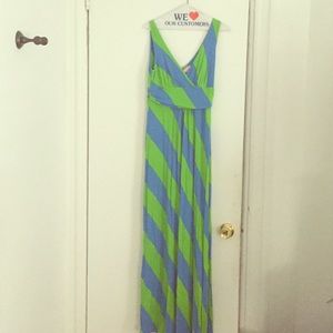 Lilly Pulitzer SLOANE V-NECK MAXI DRESS