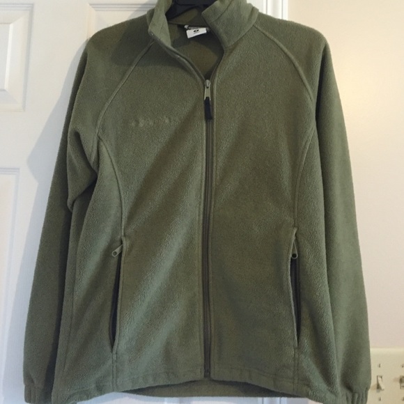 Columbia zip up sweatshirt