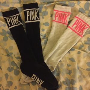 2 PC Pink Tube Sock Set 🎀