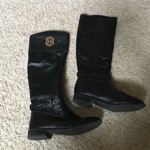 Black Knee High Boots