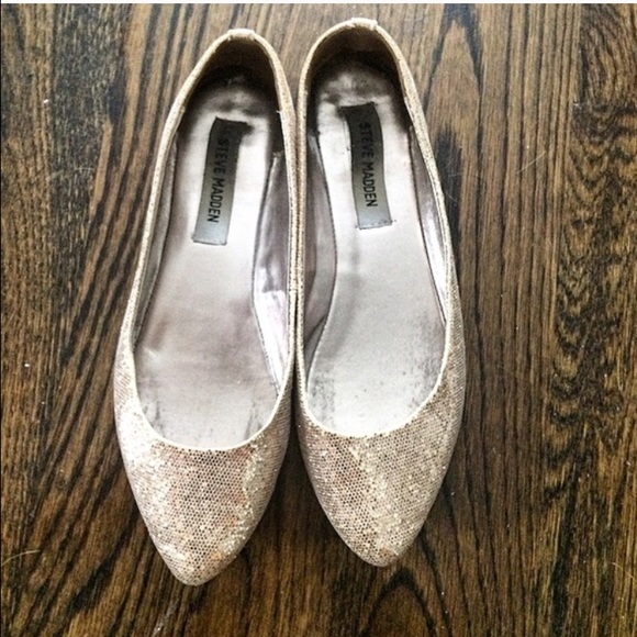 Steve Madden Sparkle Flats