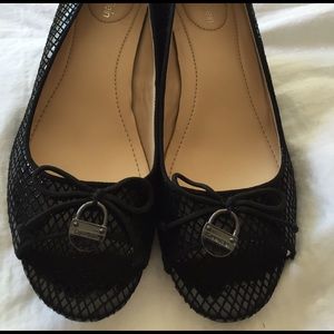 Black Calvin Klein wedges