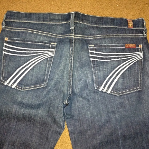 Like new 7 for all mankind jeans