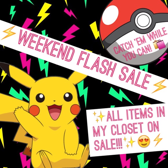 😍⚡️WEEKEND FLASH SALE⚡️😍