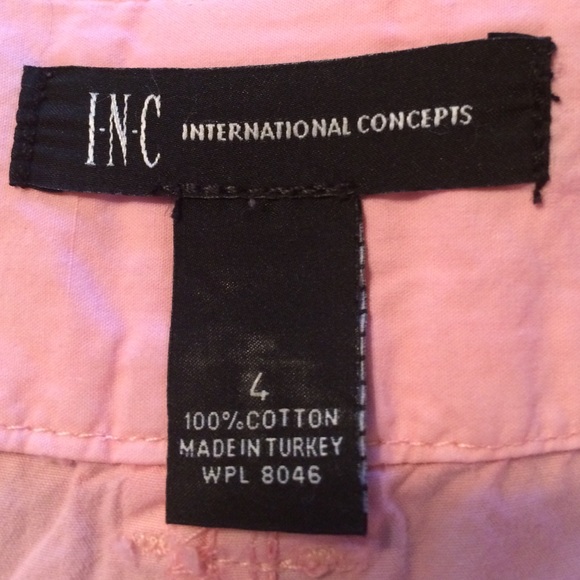 I.N.C International Concepts Pink Shorts - Picture 4 of 4