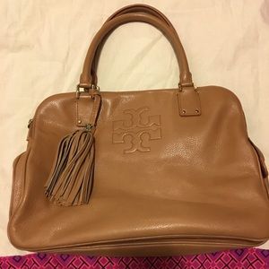 Tory Burch Triple Zip Thea in Bark