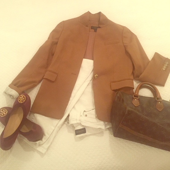 J. Crew Women's Blazer in "warm camel"