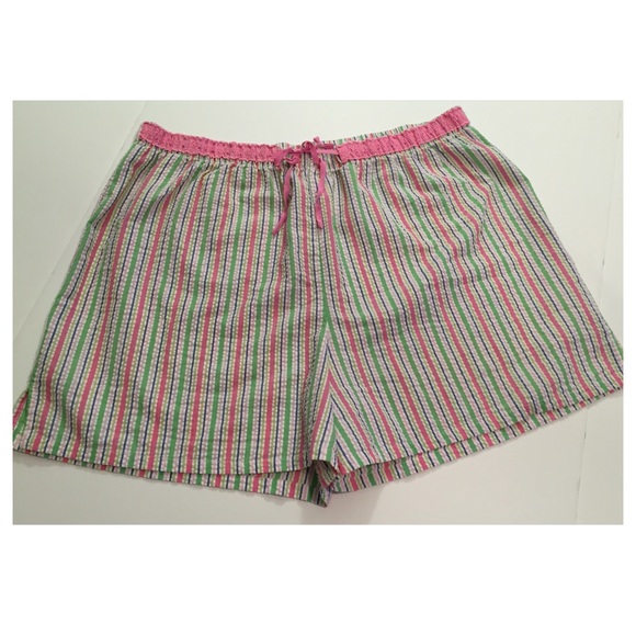 Liz Seersucker Lounge Shorts