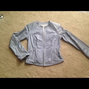 Leather jacket by Ellena Tahari