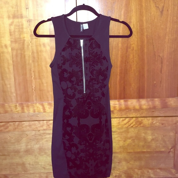 Velvet black dress from h and m size 4 - Picture 1 of 2