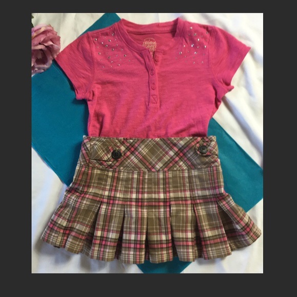 Cherokee skirt and Faded Glory Embellished Top💝