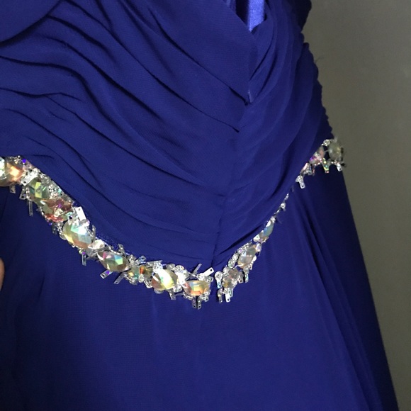 🔹Splash Stunning Blue Prom Dress🔹 - Picture 5 of 6