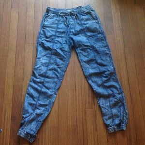 Jean joggers