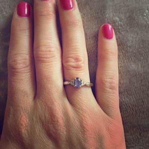 Cardow tanzanite and diamond ring