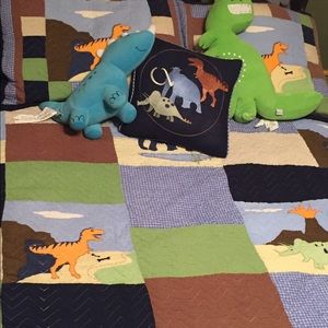 Dinosaur Comforter set - Full size