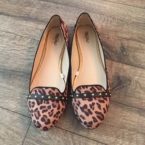 Mossimo cheetah print flats size 9.