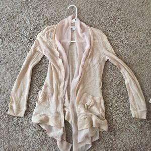Light tan cardigan