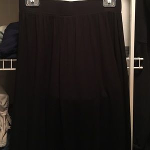 Black Maxi Skirt