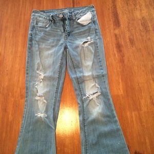 American Eagle "hi-rise artist stretch" size 4