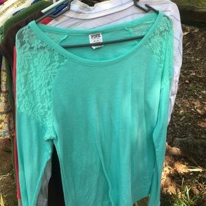 Victoria's Secret pink long sleeve top