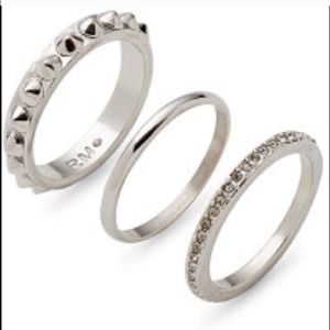 Rebecca Minkoff Pyramid Stud Ring Size 8