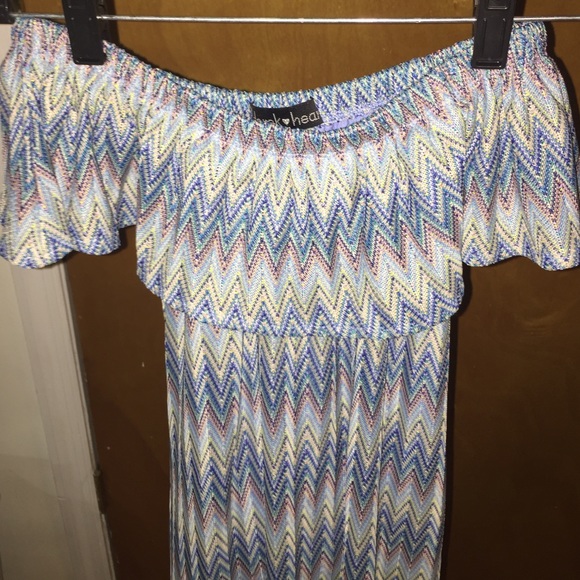Off the Shoulder Ruffle Dress - Picture 2 of 2