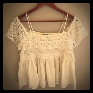 Off the shoulders top