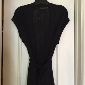 Pointelle knit sweater vest by The Limited