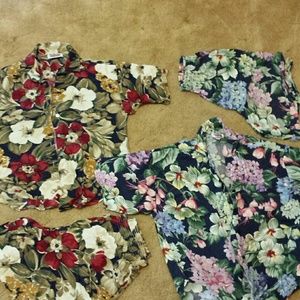 🚫TRADED🚫Lot of 2 women's floral outfits