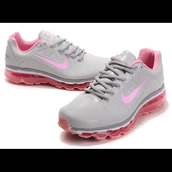 Nike Air Max grey and pink