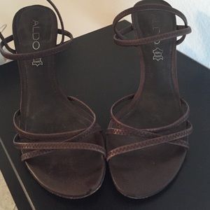 Strapping sandals used still have a lot of life