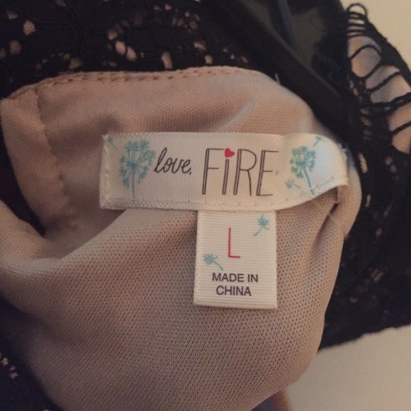 OMG Cute  high/ low top w/ fringed look Lovefire❤️ - Picture 4 of 4