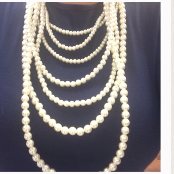 Beautiful  pearls set necklace - Picture 2 of 2