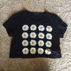 Urban outfitters daisy crop top