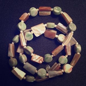 Beautiful shell bracelets