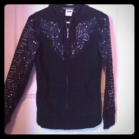 Authentic Harley Davidson sz Small hoodie.