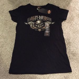 Black Harley t-shirt large