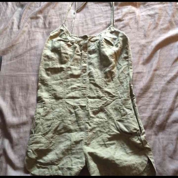 Green romper