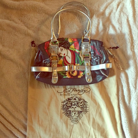 Authentic Ed Hardy Bag