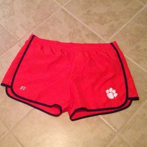 Clemson Athletic shorts, size Large