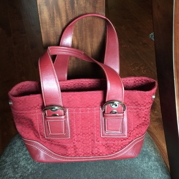 🔆SALE🔆 Red COACH Tote