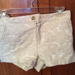 Gold thread Abercrombie shorts