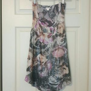 Sequin Racer Back Top