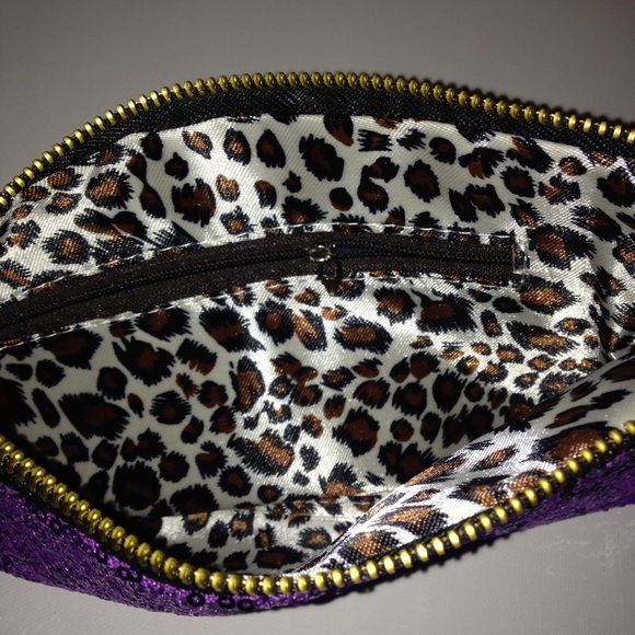 Cute Sequins Pouch / Clutch - Fuschia - Picture 2 of 3