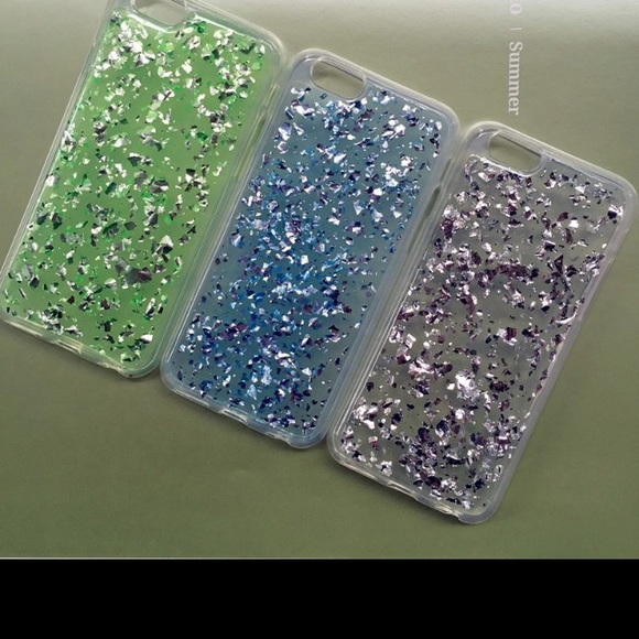 Foil bling glitter palette for iPhone - Picture 2 of 3