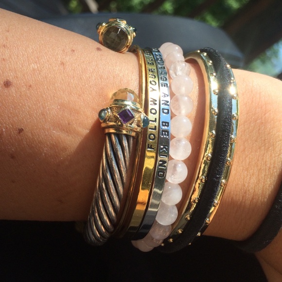 Jewelry Gold Hair Tie Bracelet Bangle Arm Candy Poshmark
